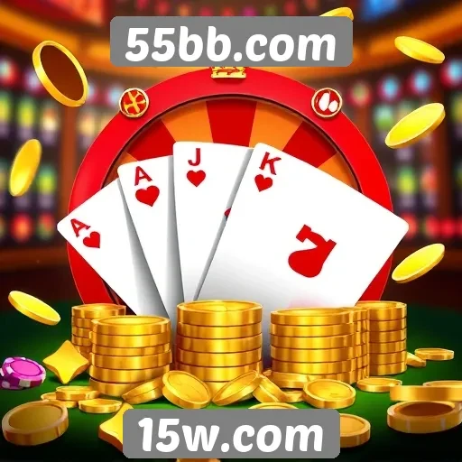 Oferta de jogos de cassino no 55bb.com