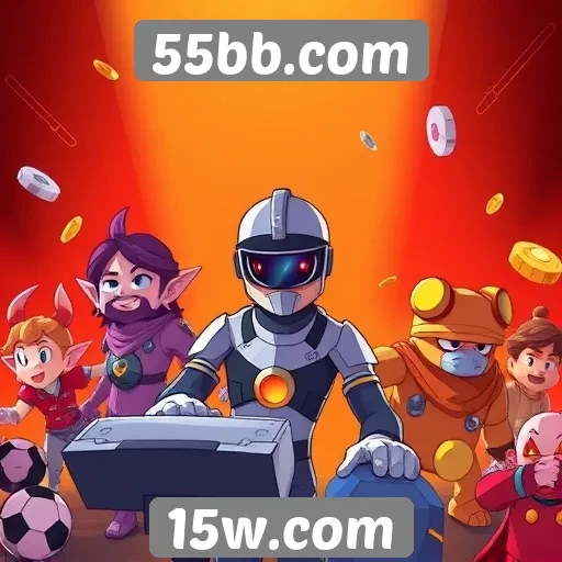 Preferências de jogos populares entre usuários do 55bb.com